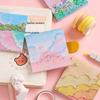 High-Value Ins-Style Oil Painting Sticky Notes, Attachable Message Cards for University/High School, Cute Sticky Notes