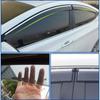 Window Visor for Ford Focus C346 MK3 Hatchback 2010~2018 Car Sun Rain Guard Deflector Awning Shelter Vent Smoke Cover Accessorie