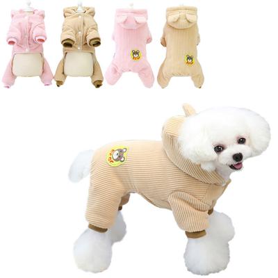 Warm Pet Dog Jumpsuit for Small Dogs Coat Clothing Puppy Jacket French Bulldog Yorkie Costume Chihuahua Apparels Pet