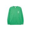 MLB Boston Red Sox Letterstickerei Lockerer Rundhalsausschnitt Langarm Sweatshirt Herren Sweatshirt Grün 3AMTD0131-43GNS
