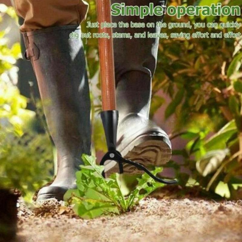 1PC hot-selling vertical weeder tool weeding head, weeding shovel garden stainless steel weeding claw hook tool