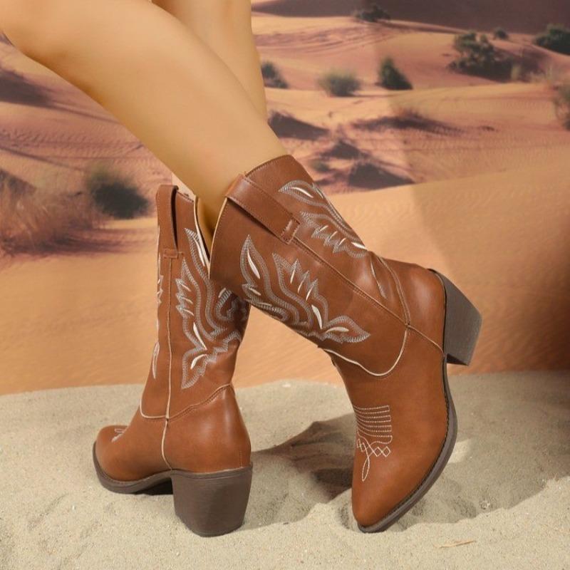 Fashion New Winter Classic Luxury Boots for Woman Real Suede Pointy Toe Wedges Heels Ankle Boots Simple Comfortable Cowboy Boots Female