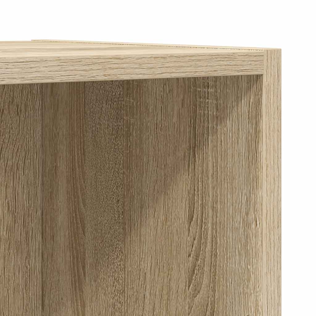 TV Wall Cabinet Sonoma Oak 37 x 37 x 142.5 cm Particleboard