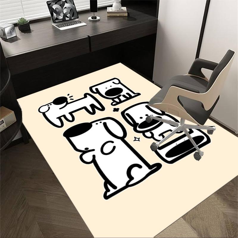 

1PC Dog Pet Anti-slip carpet, suitable for Office, bedroomand playrooms. It can also be used as a sofa footrest cover-W52 60cm by 90cm