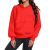 Women's Hoodies Fashion Oversized Hooded Fleece Sweatshirt Casual Long Sleeve Pullover Winter Clothing