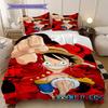 D. Luffy Anime Puzzle Soft Comfortable Duvet Cover, Children's Bedding Set Gift, Various Sizes Available LXR161