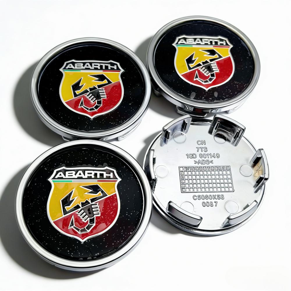 

4pcs Scorpion Logo Badge Emblem Car Wheel Center Caps O.D 58MM Clips 53MM Wheels Hub Dust Cap Rim Hubcaps Cover Car Accessories Scorpion Badge&4pcs K58 Wheel Caps