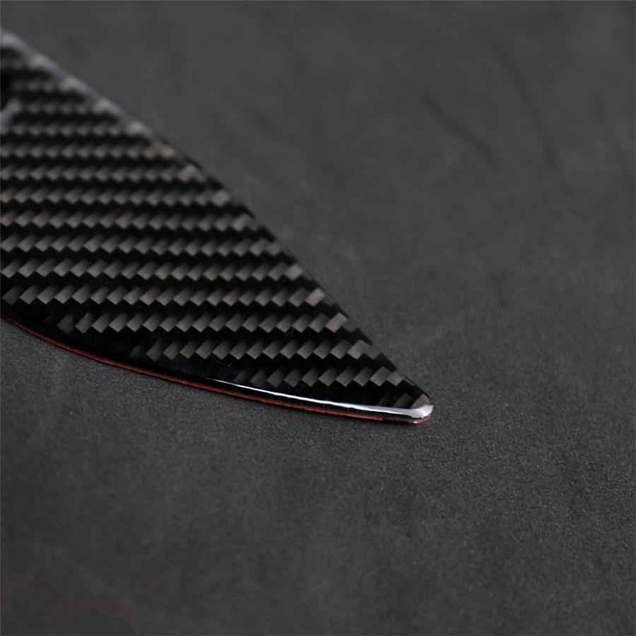 Carbon Fiber Look Interior Dashboard Panel Cover Trim For Ford Mustang 2015-2019