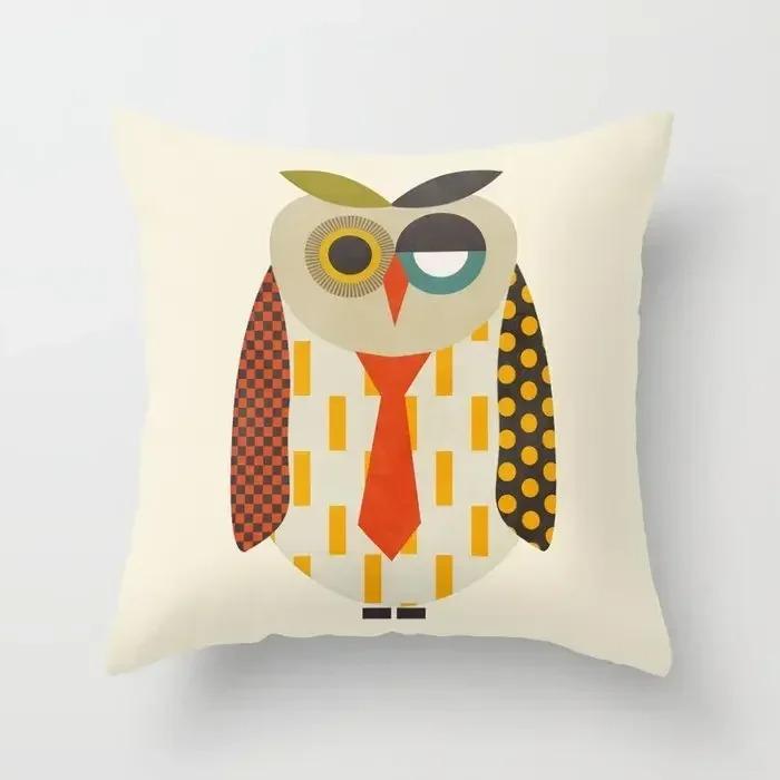 Home Nordic Living Room Decoration Abstract Morandi Sofa Cushion Cover
