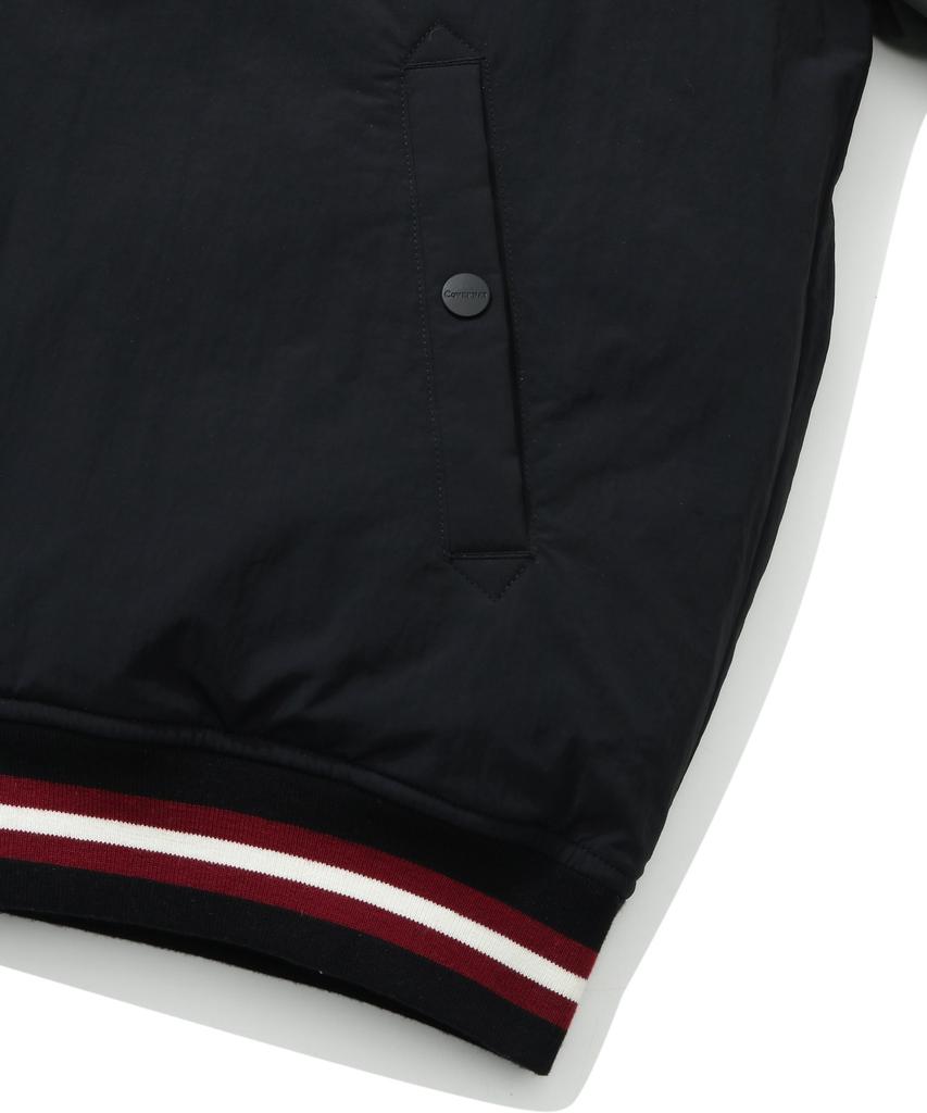 COVERNAT Rds College Collar Varsity Down Black