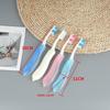Foldable Travel Toothbrushes, Portable Disposable Soft Bristle Toothbrushes with Protective Covers for Travel and Camping