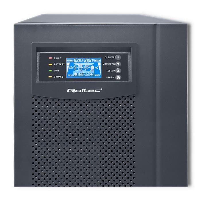 UPS On-line Pure Sine Wave 10kVA 8kW LCD USB