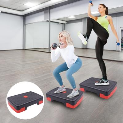 Verstellbarer Aerobic Stepper - Rutschfestes Fitnesspedal für Zuhause & Studio Step-Workout-Training