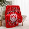 1pc Blanket Delta Sigma Theta logo Print Design, Lightweight Blanket for Sofa, Bed- Soft &Warm, Gift for All Seasons like Christmas, Halloween