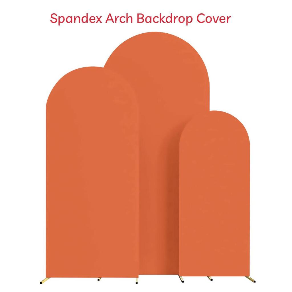 Solid Color Stretchy U-Shaped Backdrop Fabric for Party Decoration and Arch Covers