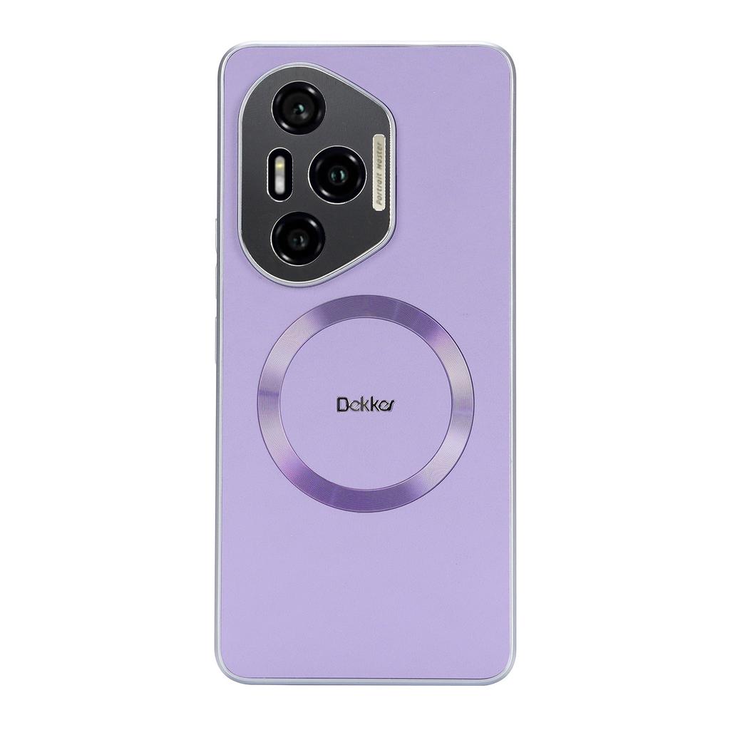 Einfache Leder-Magnet-Handyhülle ist geeignet für Honor 400PRO sturzsicher MAGIC6 feines Loch X60PRO High-End-Schutzhülle.