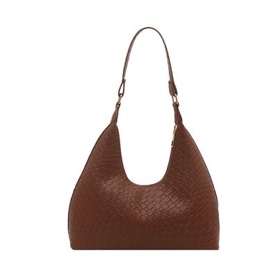 Fashion Popular Woven Simple Tote Bag Niche Design Underarm Bag Foreign Style Large Capacity Shoulder Bag