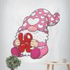 New Year Christmas Gnome Dwarf Pattern Living Room Bedroom Decorative Tapestry