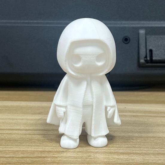 Halloween Black Robe Ghost Statue 3D Printed Hooded Cloak Ghost Figurine Sculpture Home Office Party Desktop Decoration Ornament