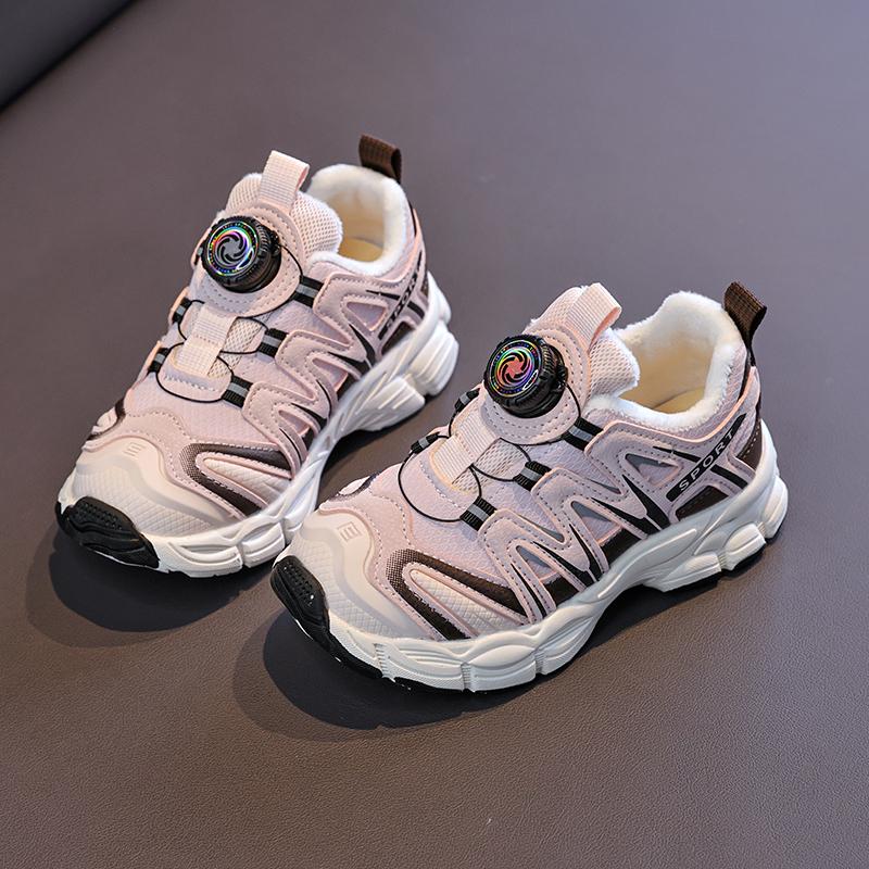 Children'S Winter Shoes Children'S Sports Shoes; Girls' Cotton Shoes Boys' Cotton Shoes With Lining