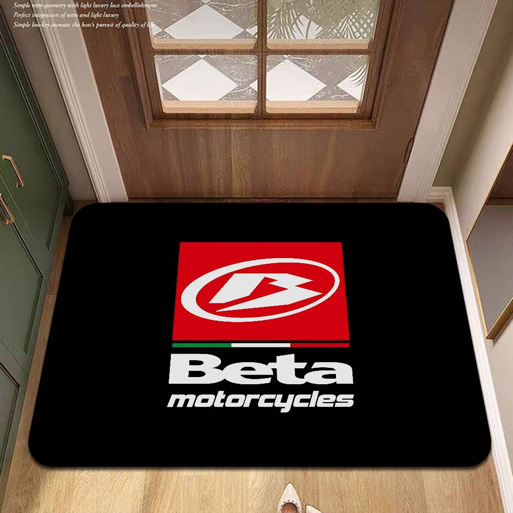 B-Beta Motorcycles Bathroom Mat Anti-slip Absorb Water Long Strip Cushion Bedroon Mat Welcome Doormat