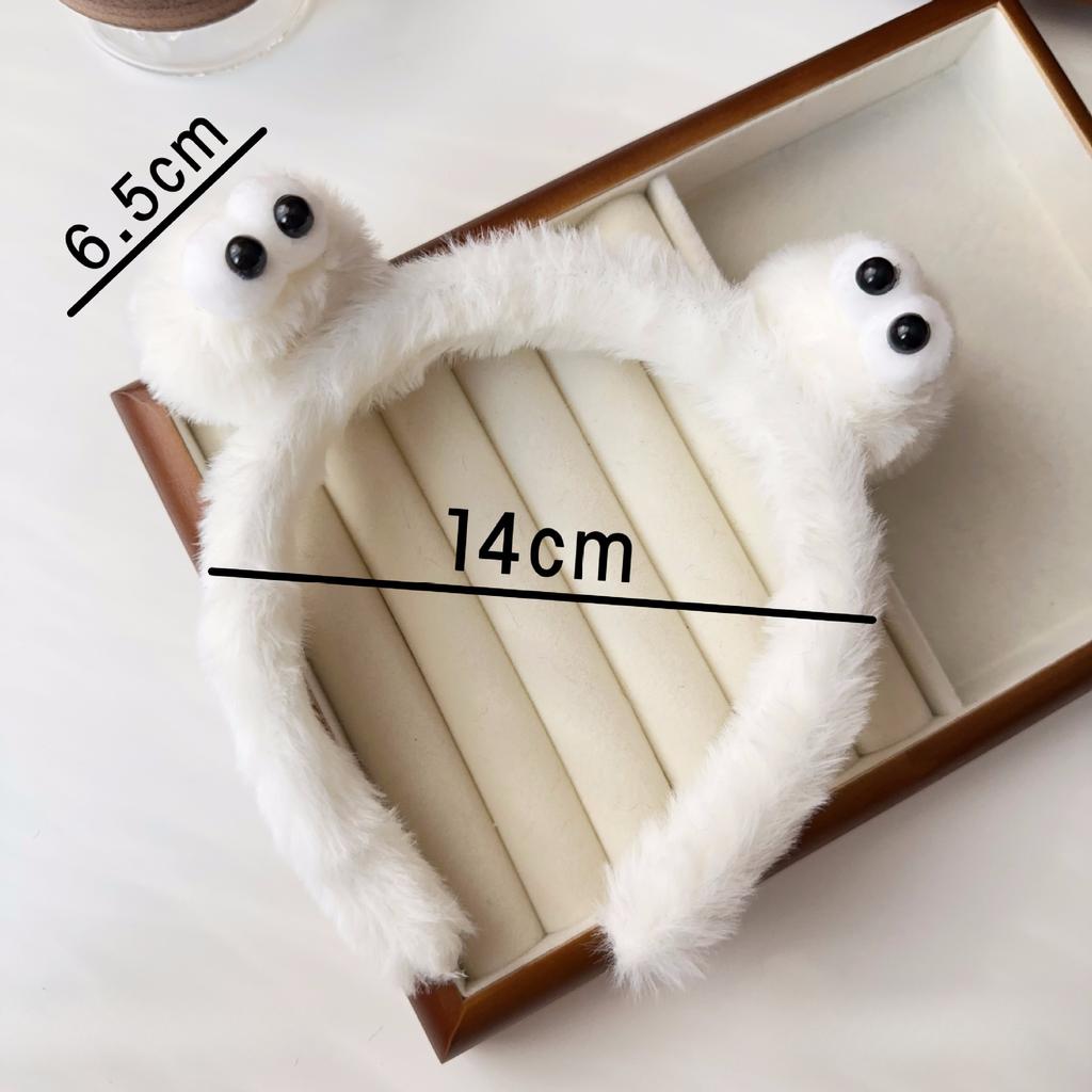 Plush Briquettes Hair Band Women Face Pressure Hair Non-slip Head Band Children's Hair Card Cute Hair Bundle Headwear