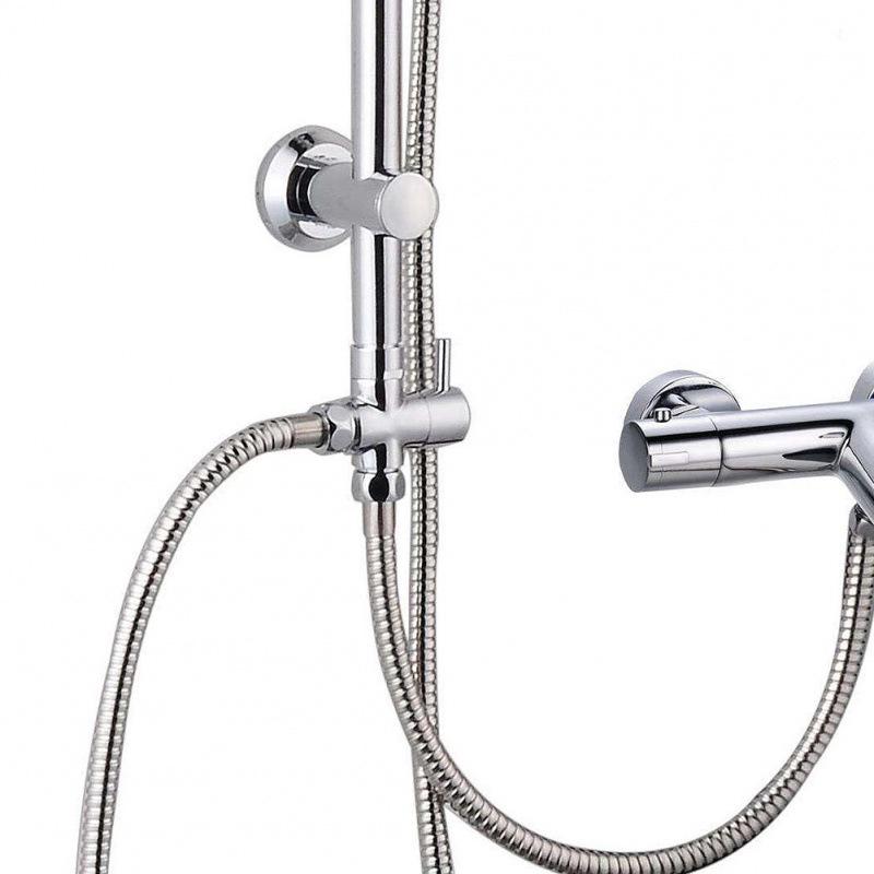 Shower Head Switch & Valve: Three-Way Water Splitter and Two-Way Connector