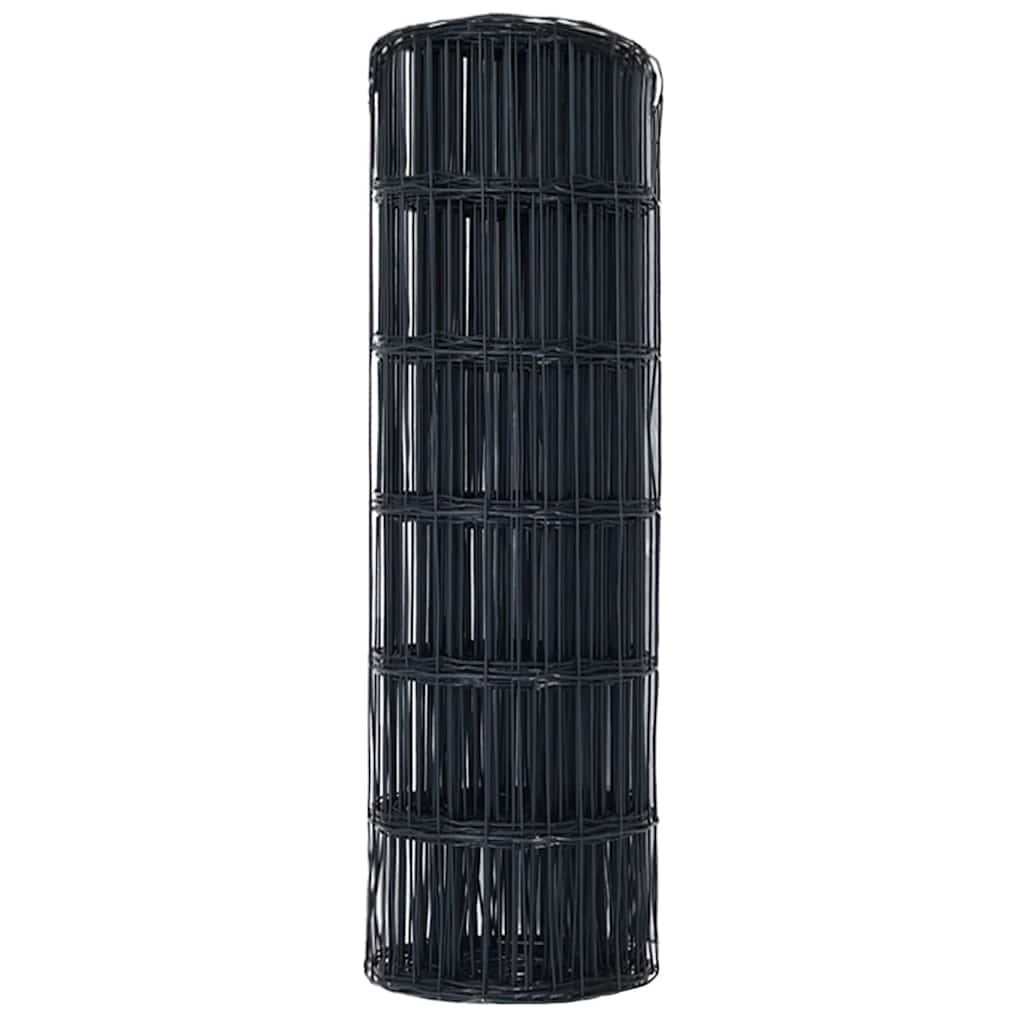 Euro Fence Gray 0.6 X 10 M PVC Coated Iron