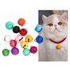 Clochettes Colorées 14/18/22mm Petit Pendentif Accessoires Porte-clés DIY Clochettes Rondes pour Animaux (50 pièces)