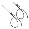 Stainless Steel Spray Wand with Ergonomic Hose and Adaptable Spray Settings