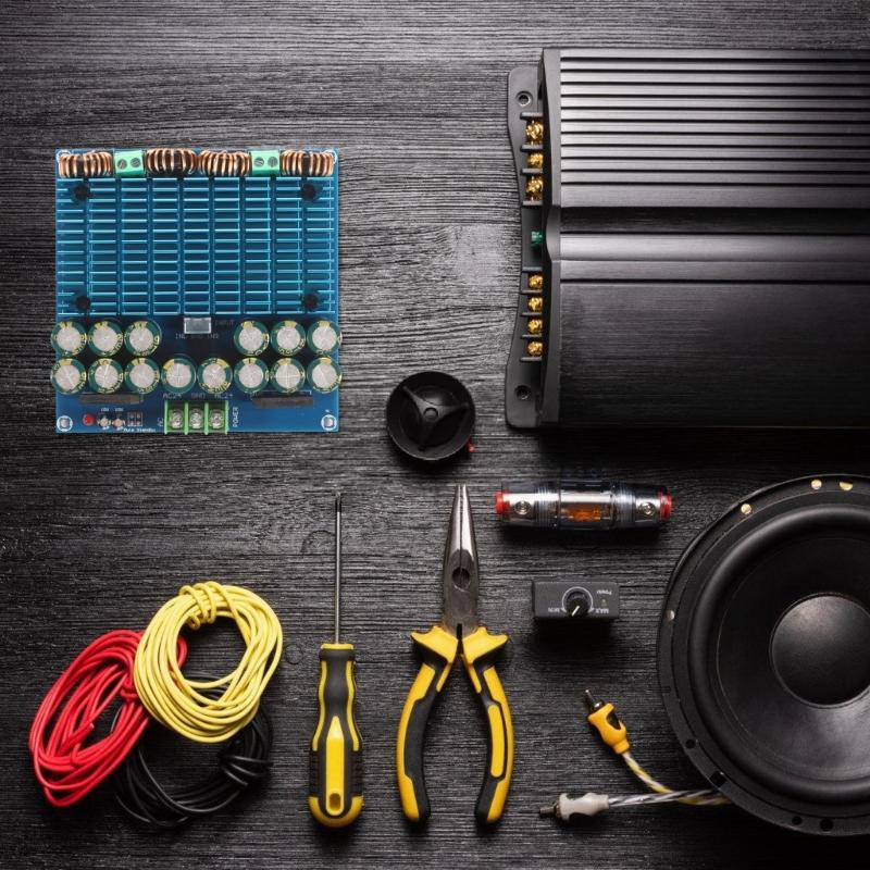 HiFi 840W Total Output Stereo Amplifier Module for Audiophiles with Double Chip Designs for High End Audiophiles Setups