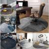 Round Carpet Soundproof Dirty-resistant Rug Office Computer Swivel Chair Rocking Table Study Bedroom Mat Retro Home Decoration