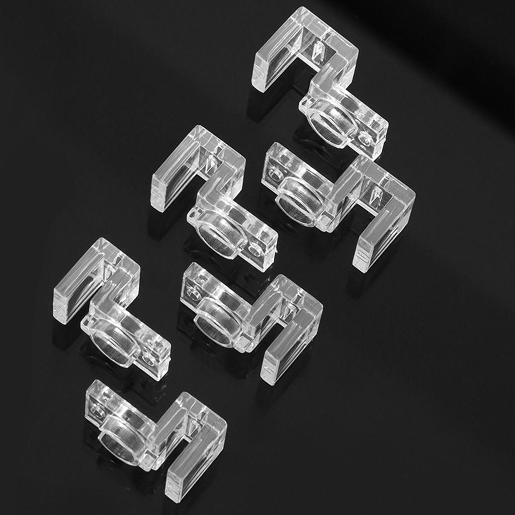 10pcs Reliable Aquarium Lid Support Bracket Fish Tank Cover Holder Stand Acrylic Fishtanks Cover Support Clamp Clips