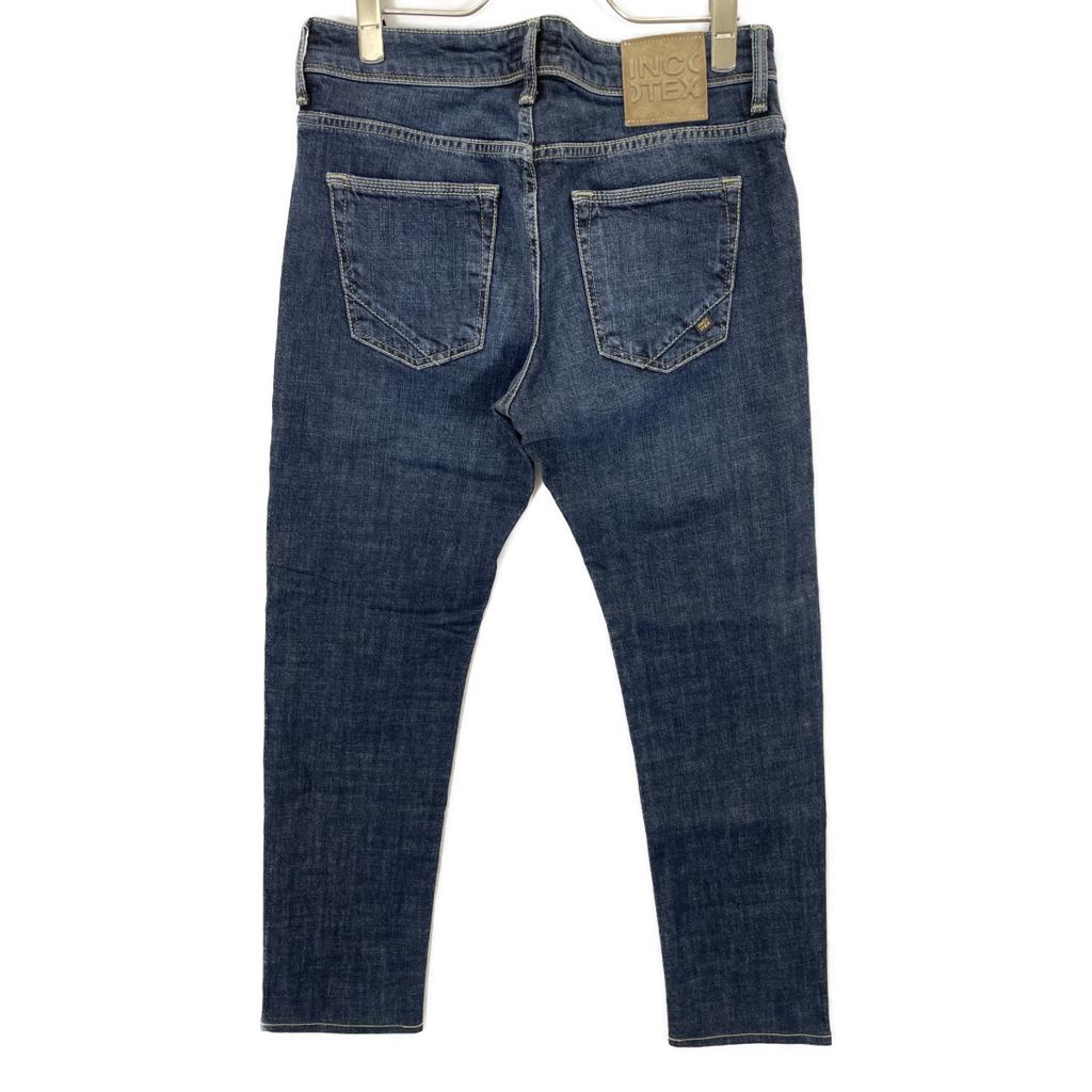 INCOTEX [BLUE DIVISION] Indigo Button Fly Stretch Denim Pants Bottoms 31 IndigoUsed