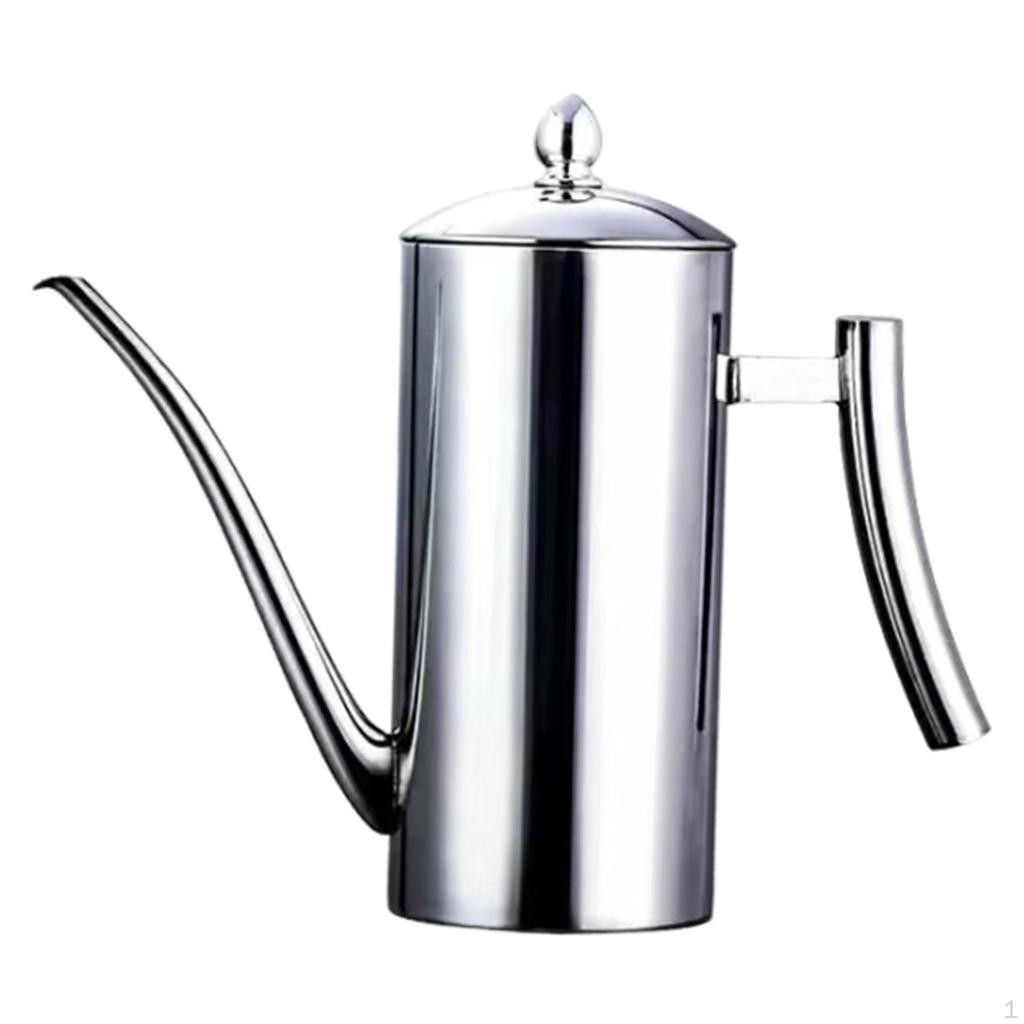 Coffee Pot Kettle Durable Multi Function Kitchen Vintage Steel Restaurant with Handle Teapot