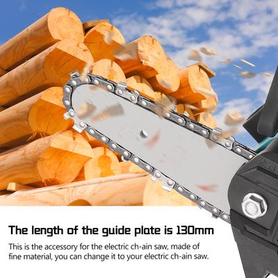 130mm Guide Plate Electric Chain-Saw Guide Plates Chain-Saw Accessory Metal Accessories  Replaceable