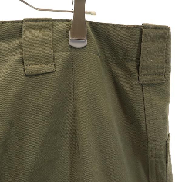 Austrian Army 90s Military Cargo Pants Khaki Button Fly Men's Used