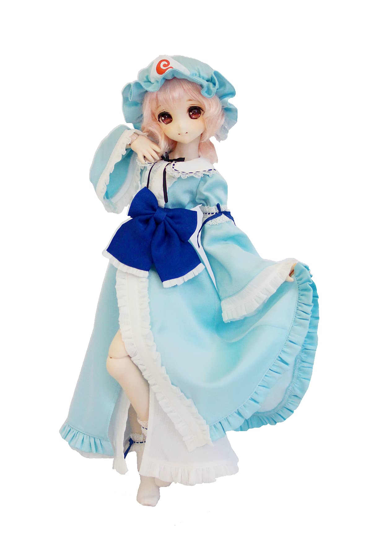 

MDD совместимая Touhou Project Yuyuko Saigyoji Yuyuko японская одежда платье костюм 40 см кукла BJD кукла одежда не [Petite Marie] 1/3 [Petite