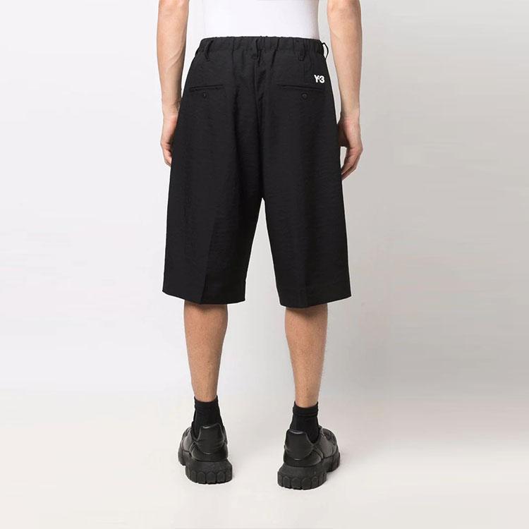 Y-3 SS22 Drawstring Knee-Length Shorts Men Shorts Black HG6083