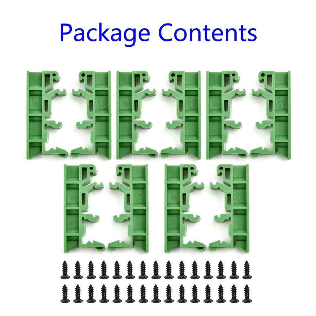 DRG-01 PCB Brackets Plastic Green Circuit Board Replacement 4.2x1x1.8cm