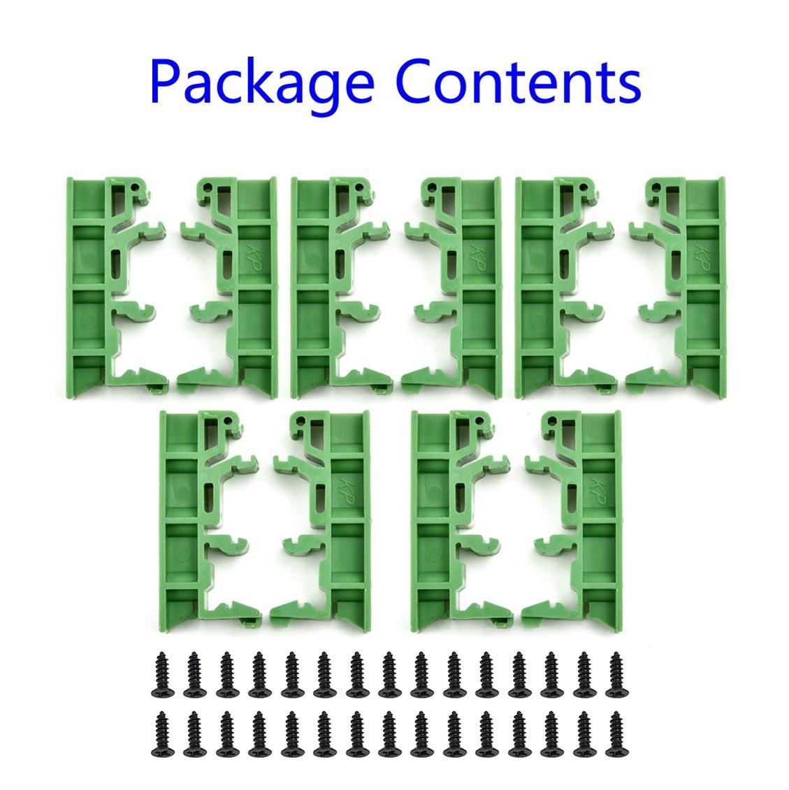 

DRG-01 PCB Brackets Plastic Green Circuit Board Replacement 4.2x1x1.8cm