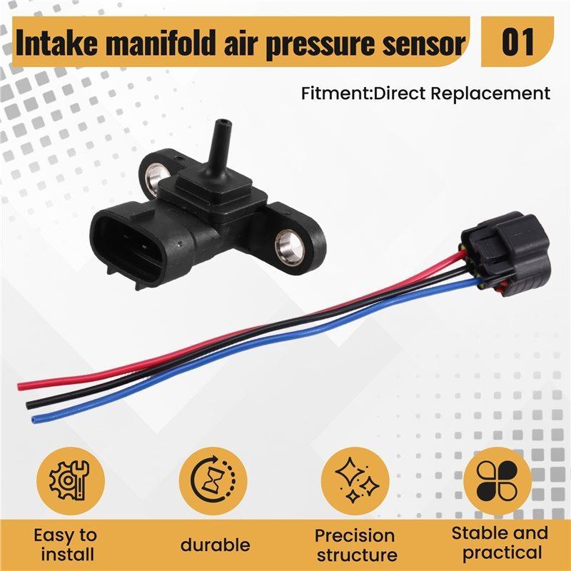 ZJ2018211 MAP Sensor Intake Manifold Air Absolute Pressure For Mazda 2 2011-14 SU14095 SEB7023 5S12681
