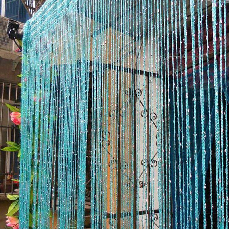Premium Quality Glitter String Door Curtain Panels Ideal For Room Dividers And Fly Screens