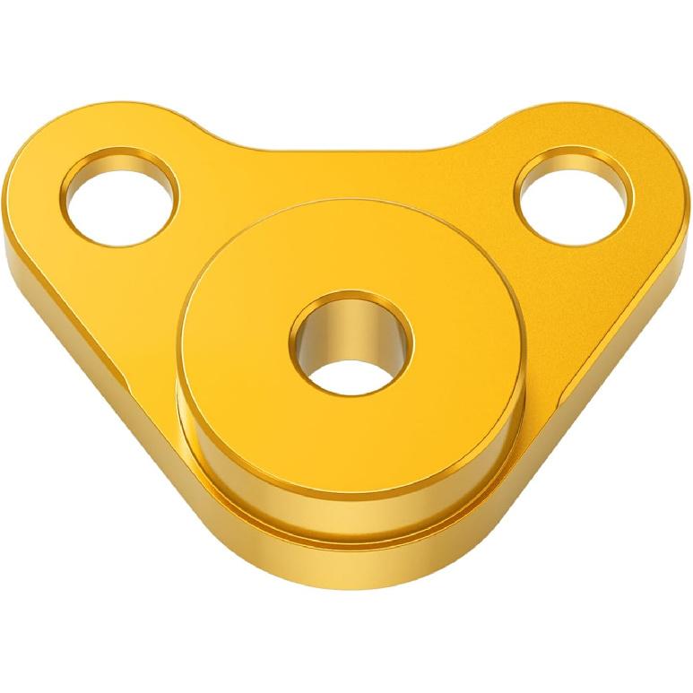 NICECNC Gold Pipe Support Bracket Exhaust Mounting Bracket with Bolt Compatible with Suzuki DRZ400S DRZ400SM 2000-2024 Motorcycle Exhaust Bracket See