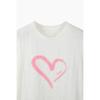Benetton HearT Sleeveless T shirT baTsf6631