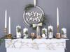 Candlestick, Rose Gold, 6cm, 4 Pcs