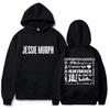 Hip Hop Hoodie Jessie Murph Long Sleeve Gothic Fleece Sweatshirt Graphic Printing Grunge Clothing Moletom Vintage Soft Pullovers
