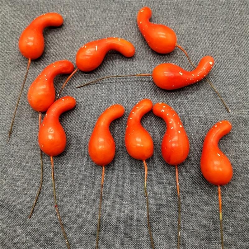 Thin Artificial Spume Pumpkins Permanent Fade Resistant Seasonal Decorative Divisions For Celebratory Displays