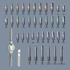42-Piece Multifunctional Ratchet Screwdriver Set - High Hardness, Versatile Tool Kit for Home Use