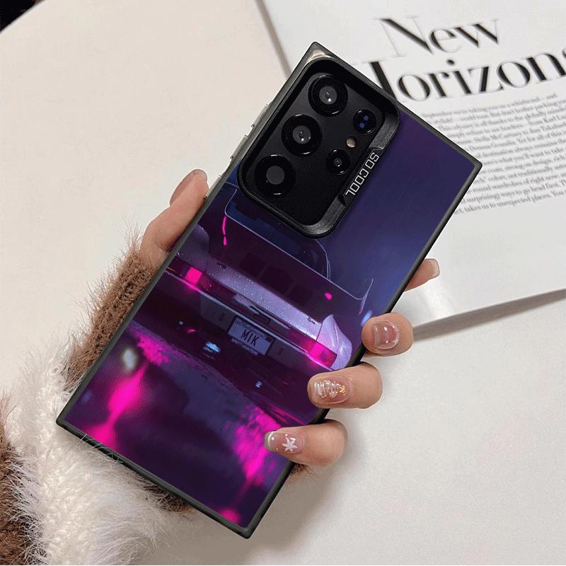 Sports Car RWB Cool Shockproof Phone Case for Samsung Galaxy S26 Edge S25 Ultra S24 FE S23 Plus S21 Cover Anti Fall Fundas